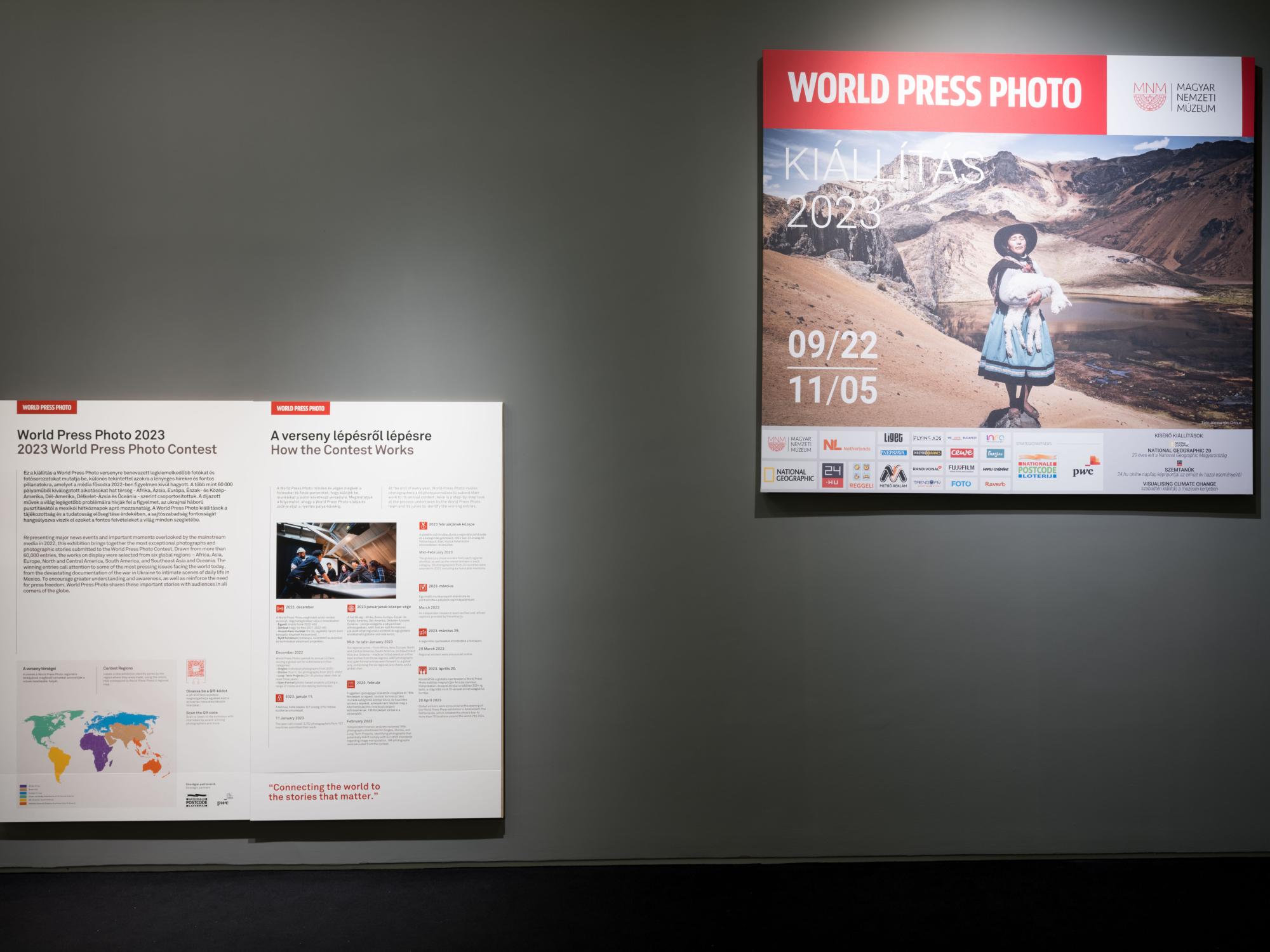 World Press Photo 2023 kiállítás a Magyar Nemzeti Múzeumban