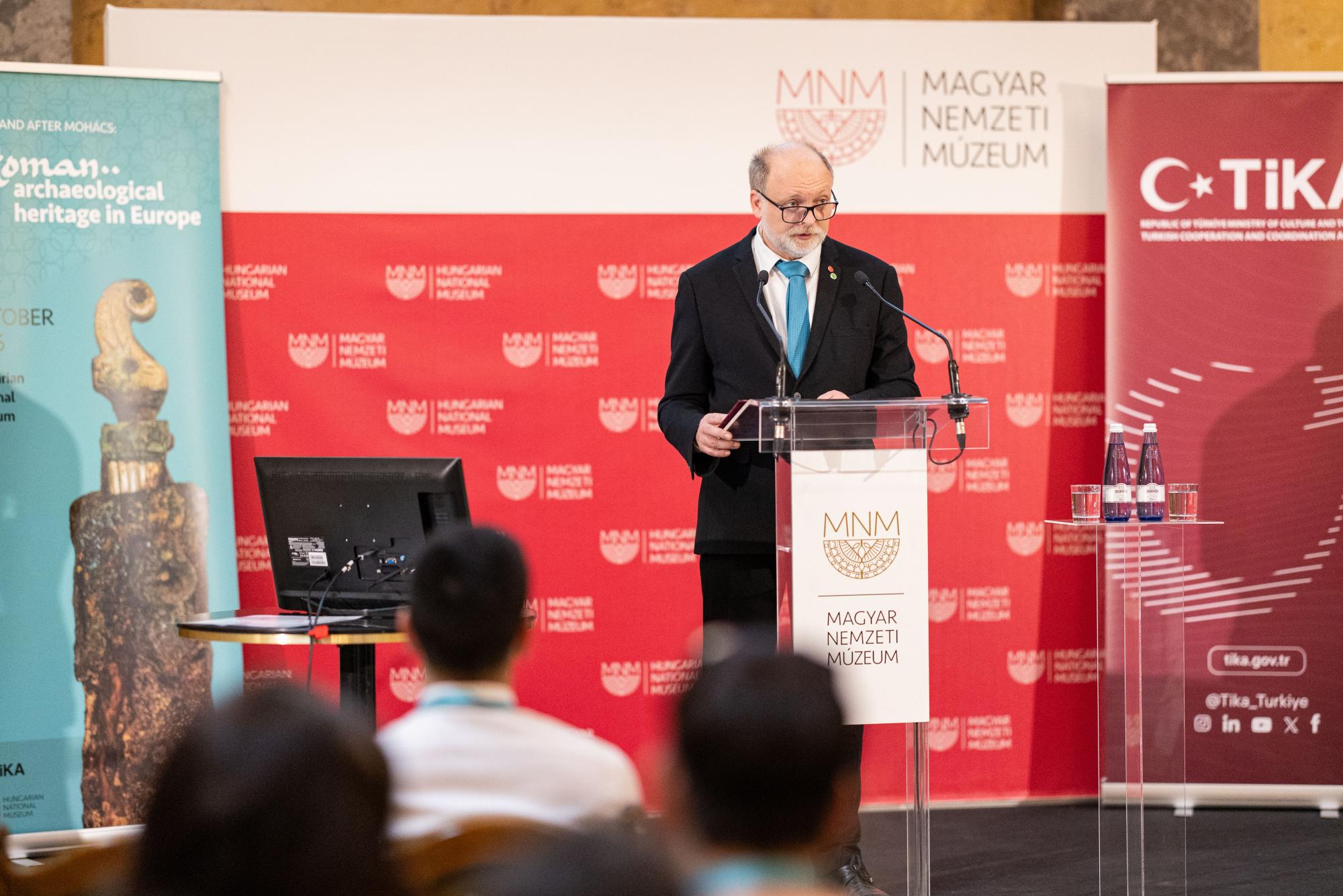 Dr. Tomka Gábor a Magyar Nemzeti Múzeum, Tudományos és gyűjteményi főigazgatóhelyettese