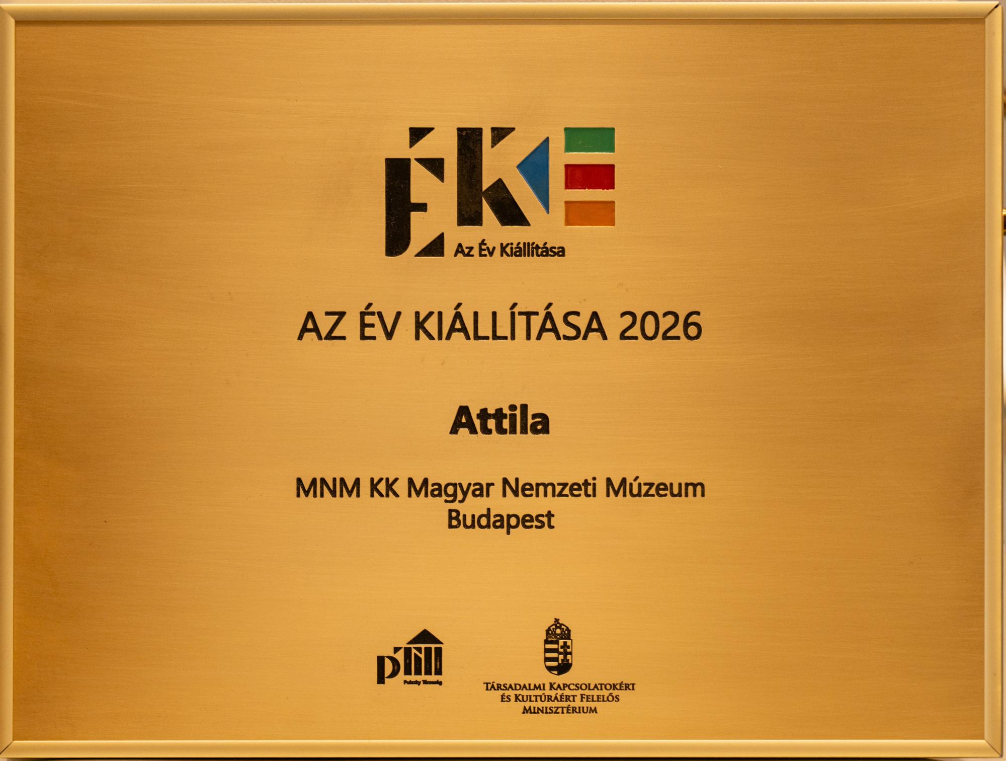 Az év kiállítása 2026 Attila