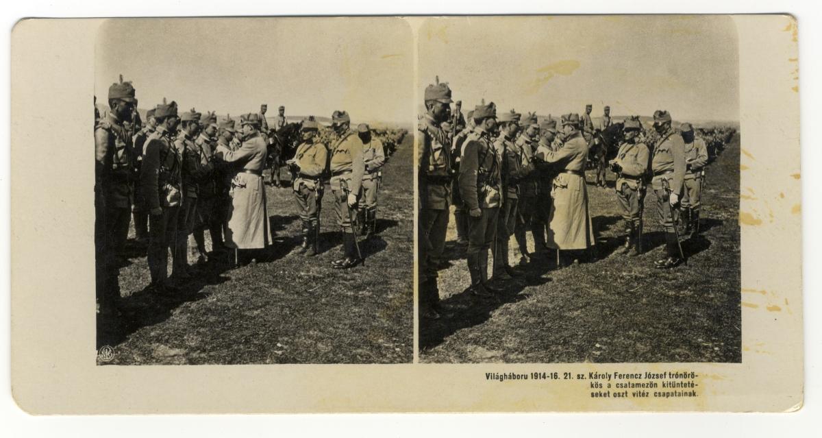 Károly Ferenc József a csatamezőn