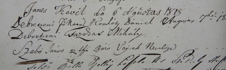 Debretzeni Fazekas Mihály