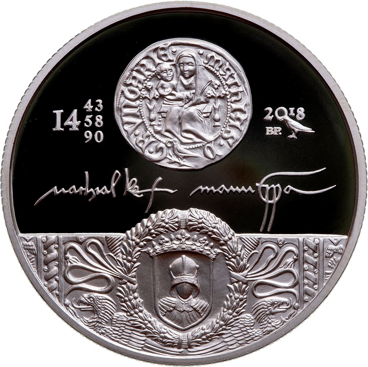 2018 fizetőeszközök 12b Mátyás király