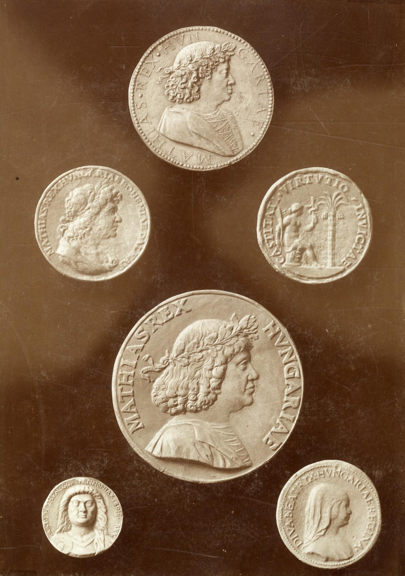 "Mátyás és Beatrix érmei" (1929?),