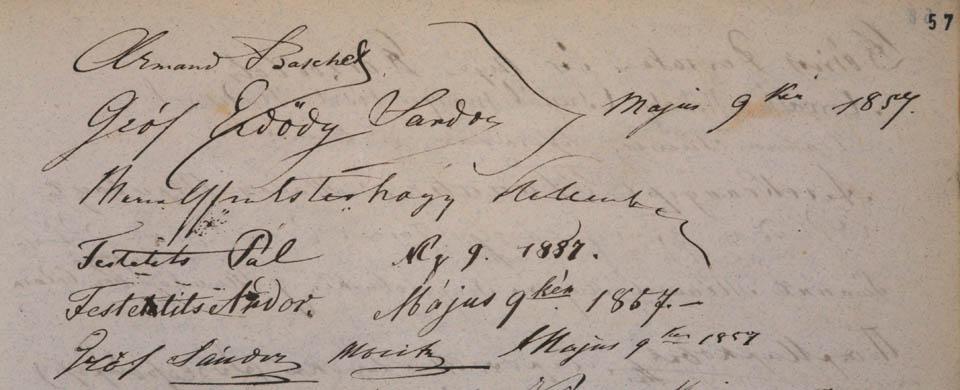 gróf Sándor Móric