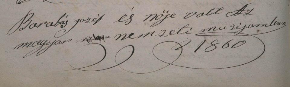 Barabás József és felesége