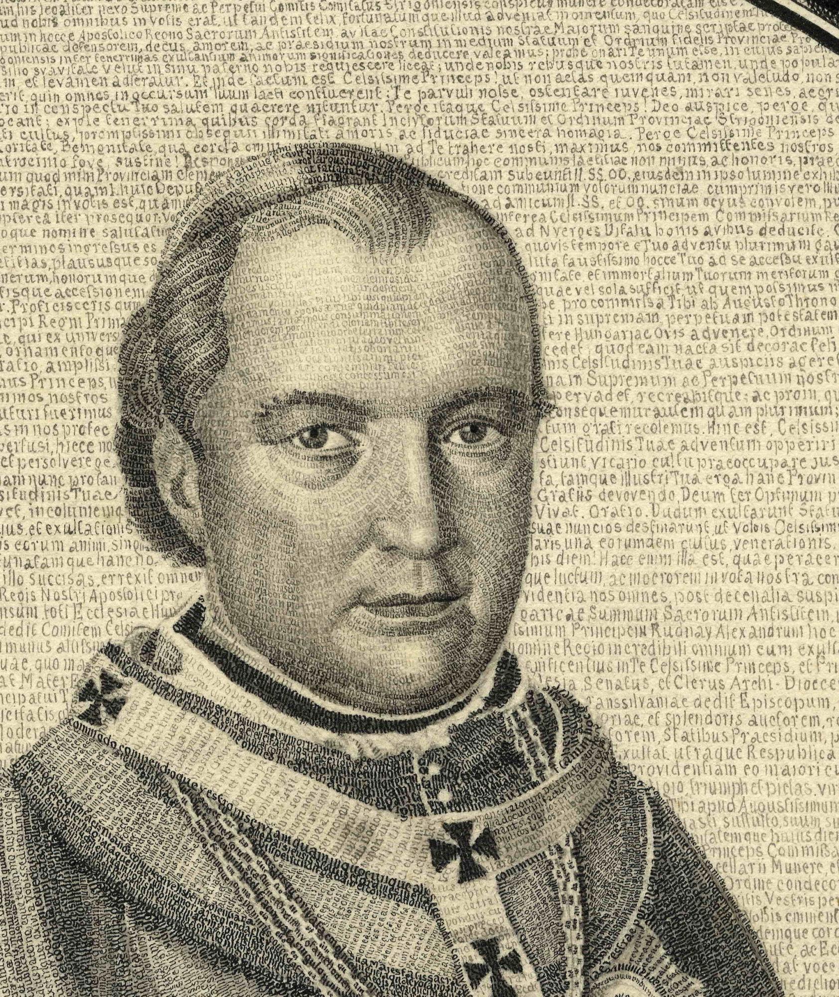 Részlet Rudnay Sándor portréjából