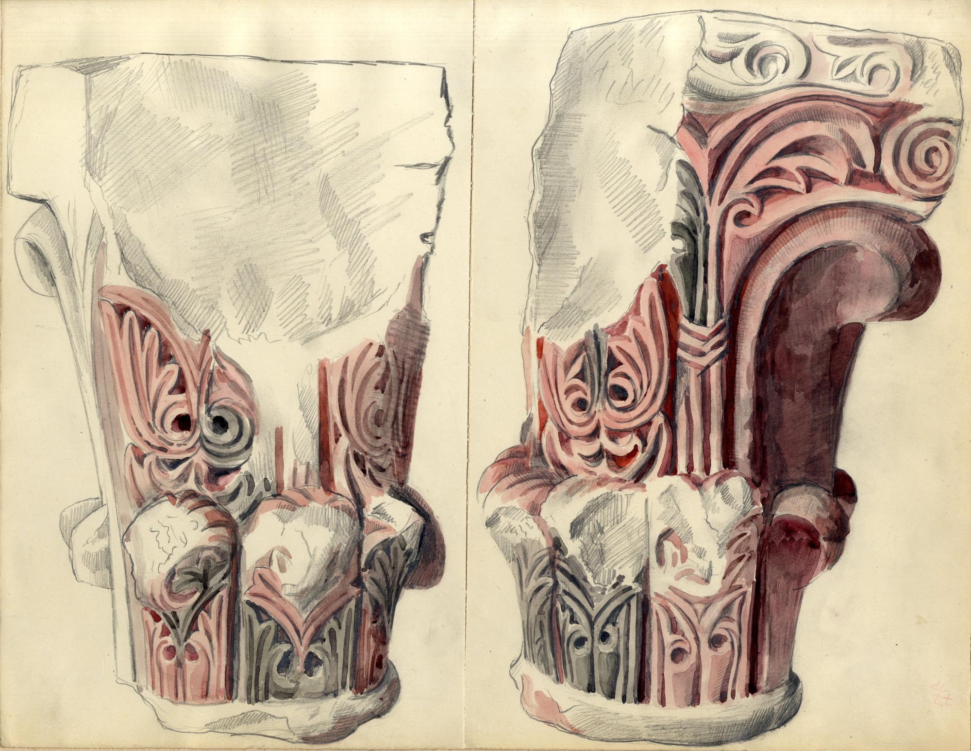 Fettich Nándor rajza