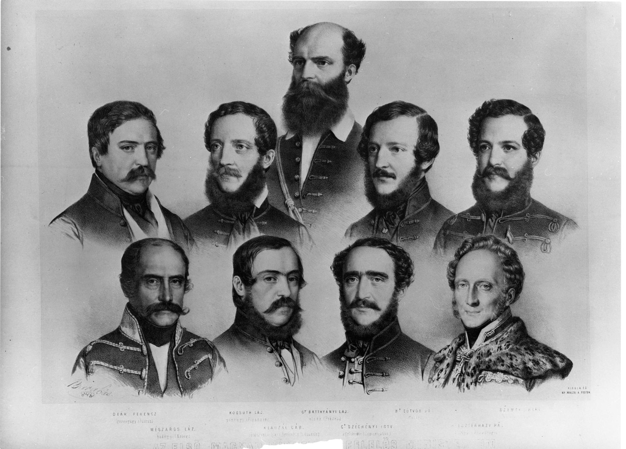 Barabás Miklós (1810–1898): A Batthyány Lajos-féle minisztérium 