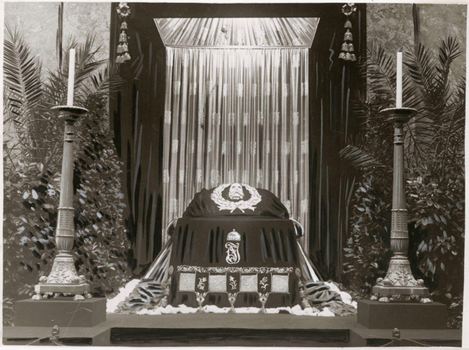 Ferenc József ravatala