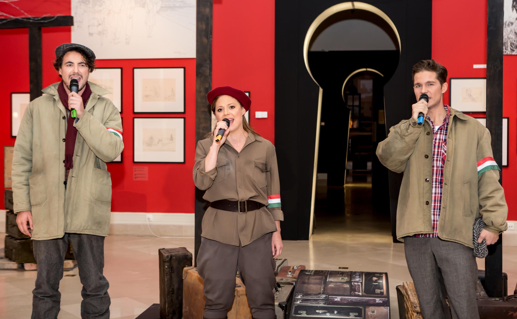 Lady Budapest az 56-os kiállításban