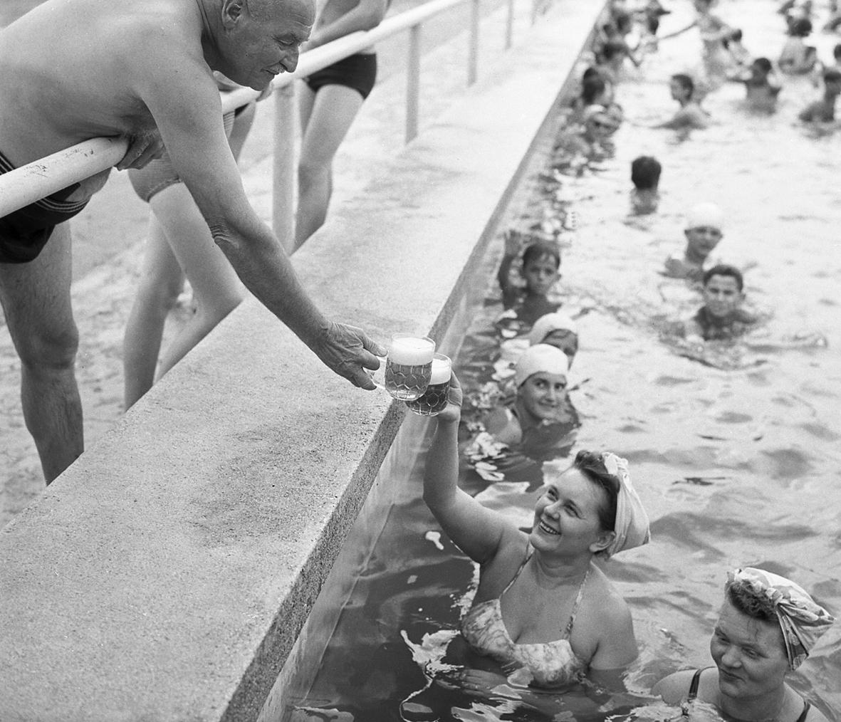 A BVSC uszodájában