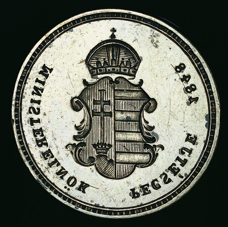 Gróf Batthyány Lajos első magyar felelős miniszterelnök pecsétnyomója (1848)