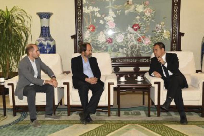 A Császári Mauzóleum igazgatójánál