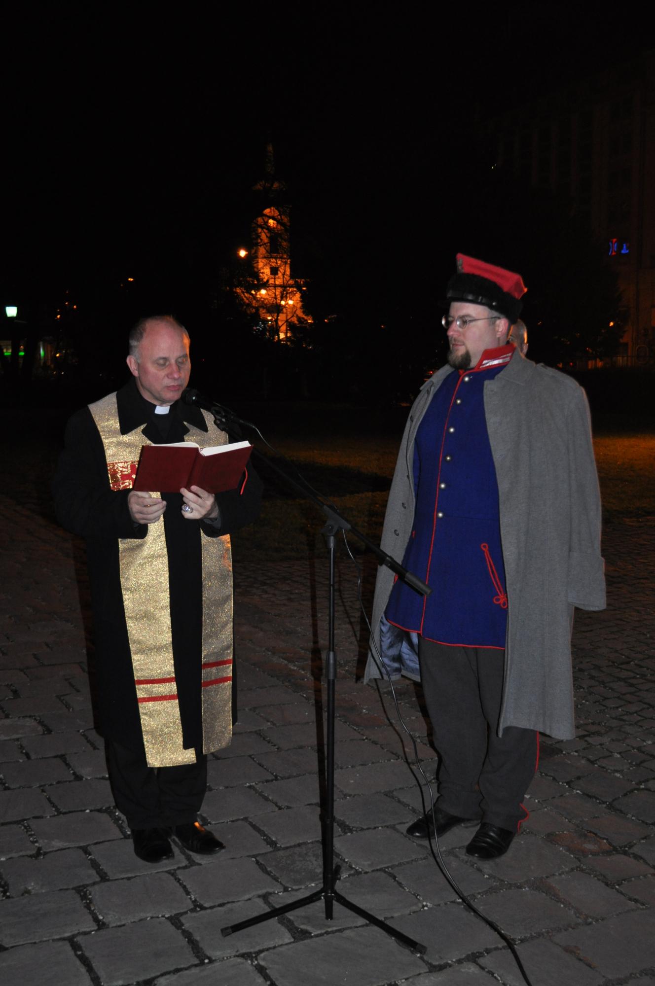 A zászlószentelés