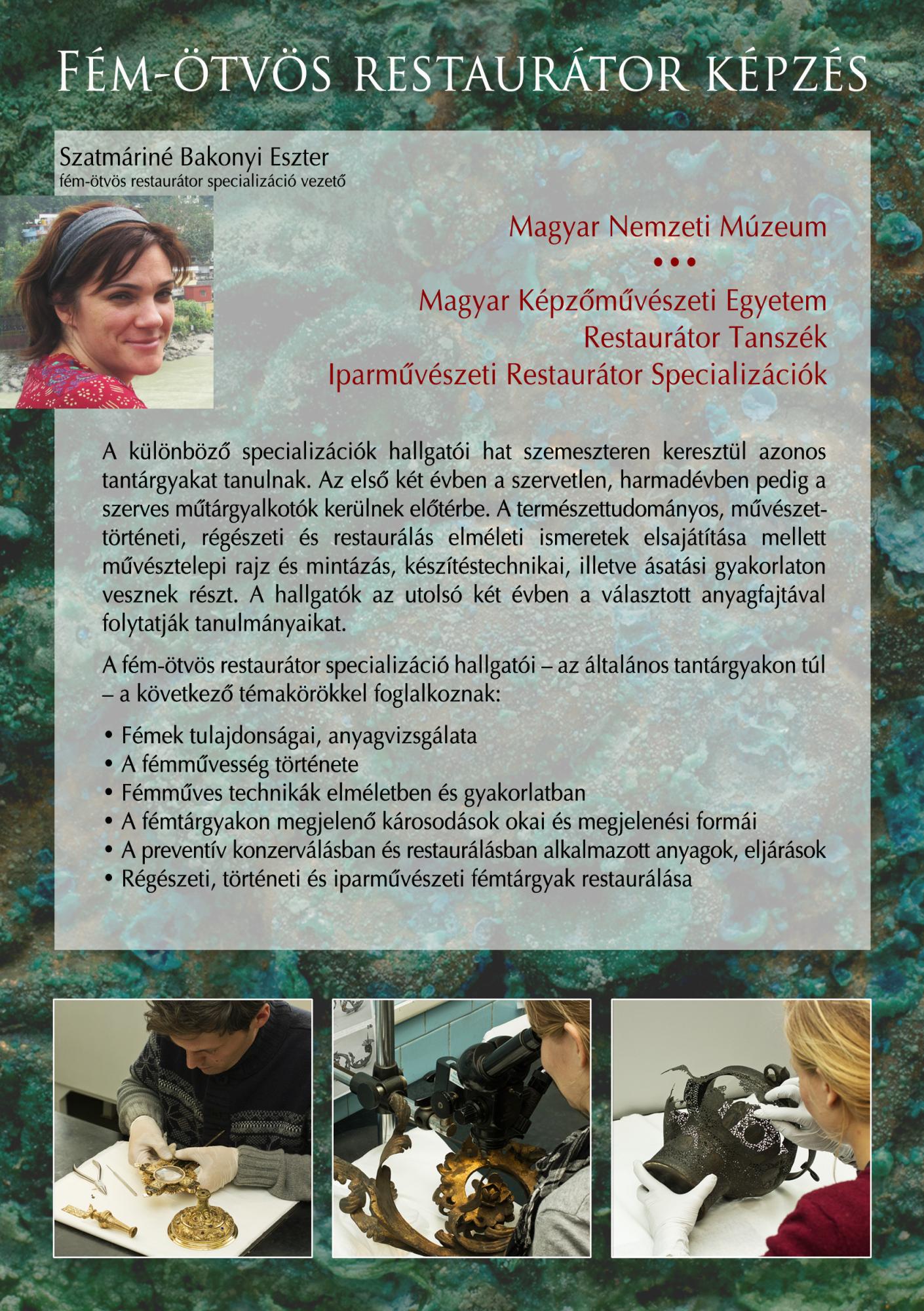 Restaurátorképzés_fém-ötvös specializáció