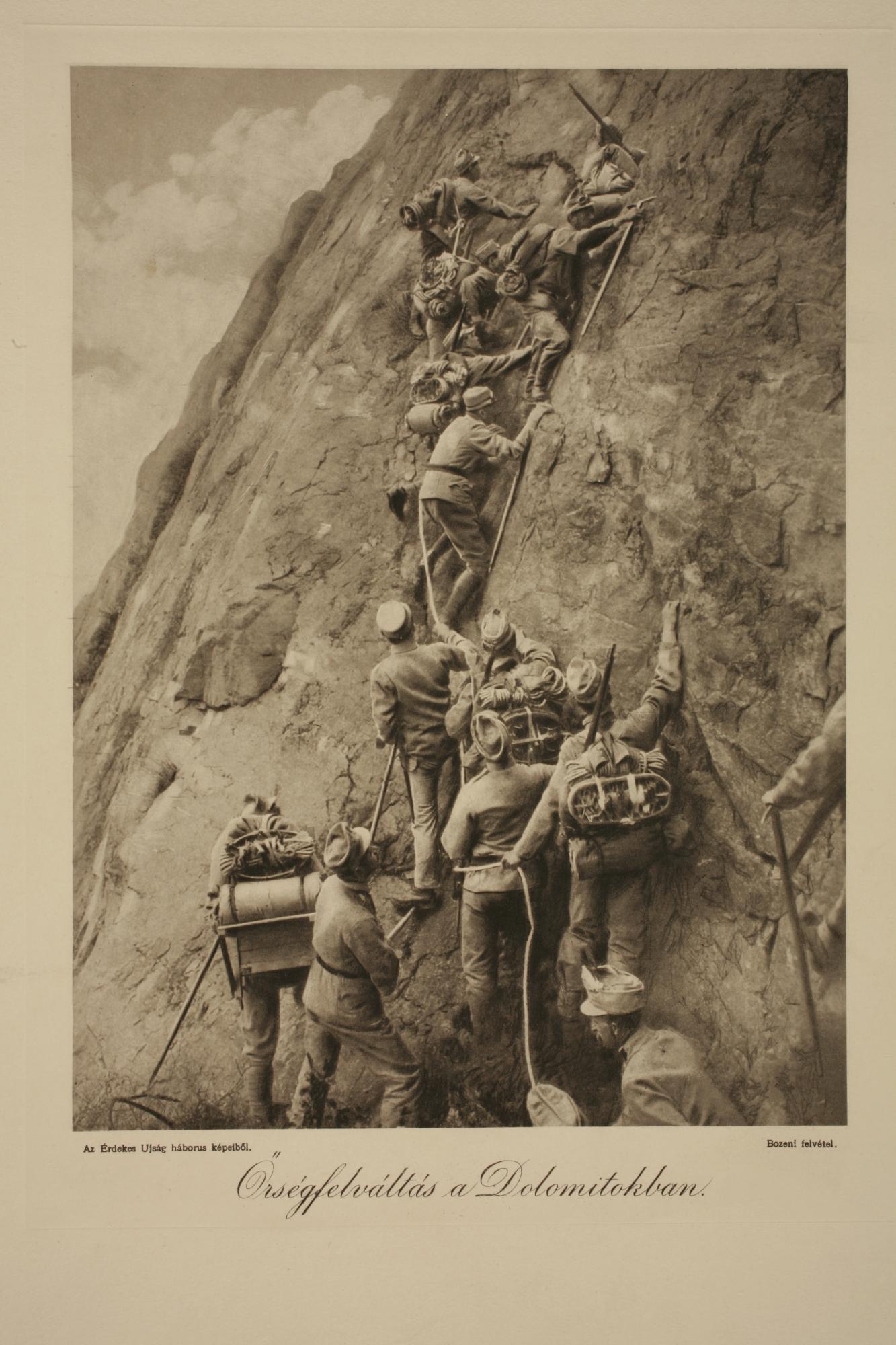 Őrségváltás a Dolomitokban