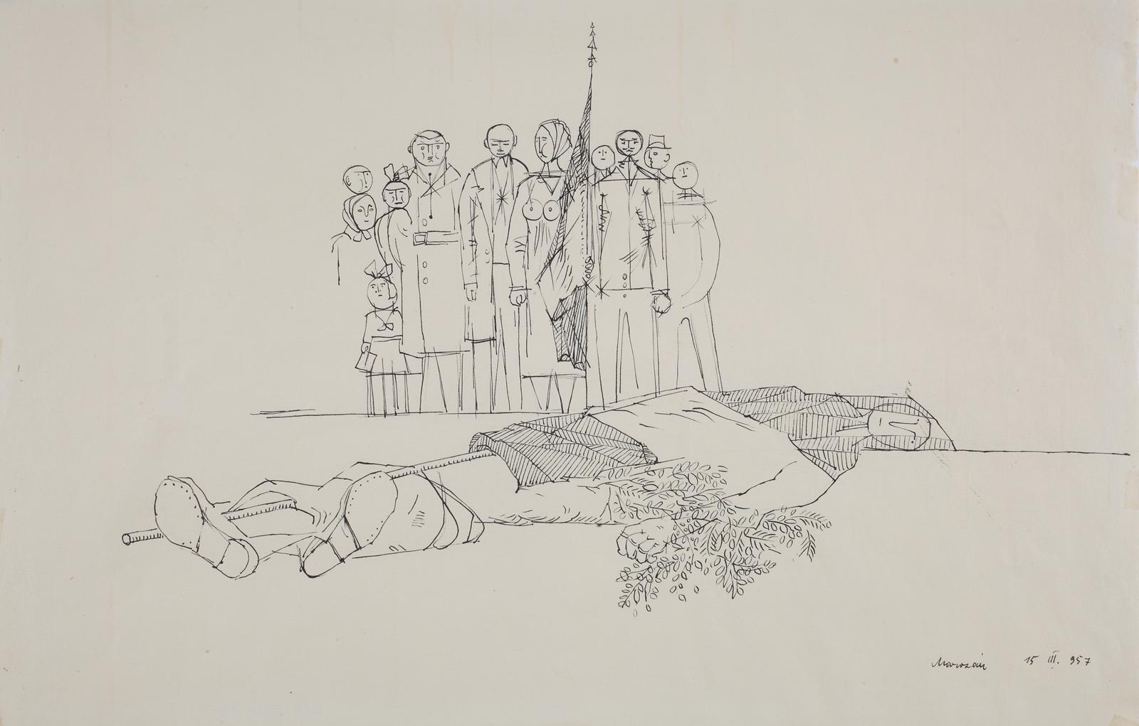 Marosán Gyula: Az első halott szabadságharcos 1957 Tus