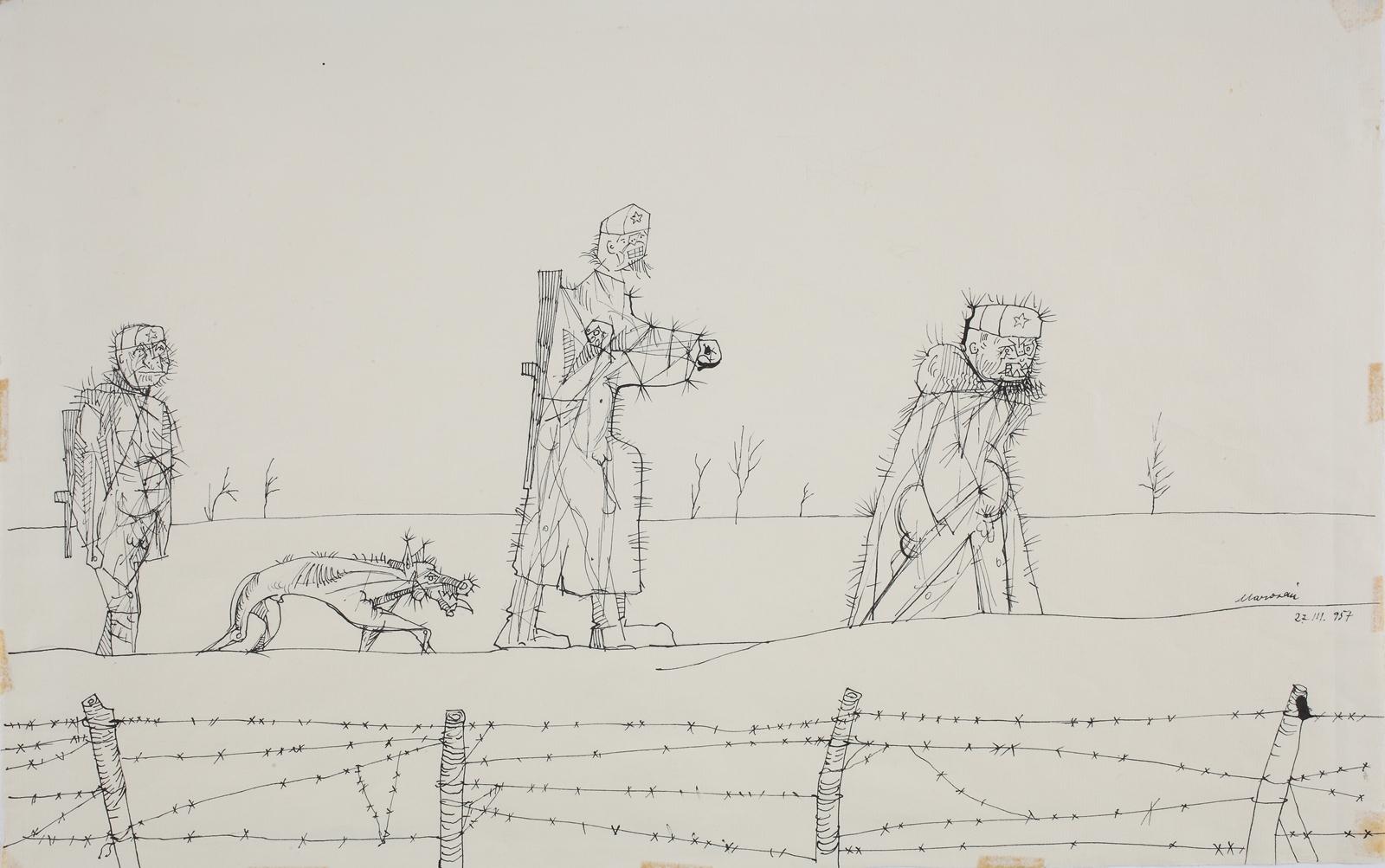 Marosán Gyula: Újra az ÁVH ellenőrzi a határt 1957 Tus