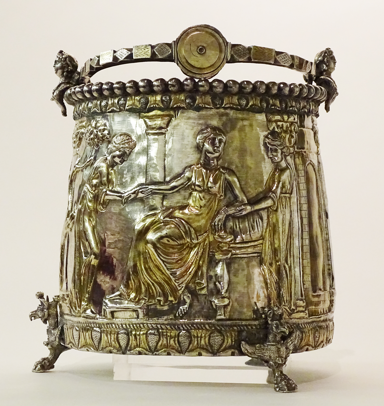 Seuso kincsek_Hippolytos vödör