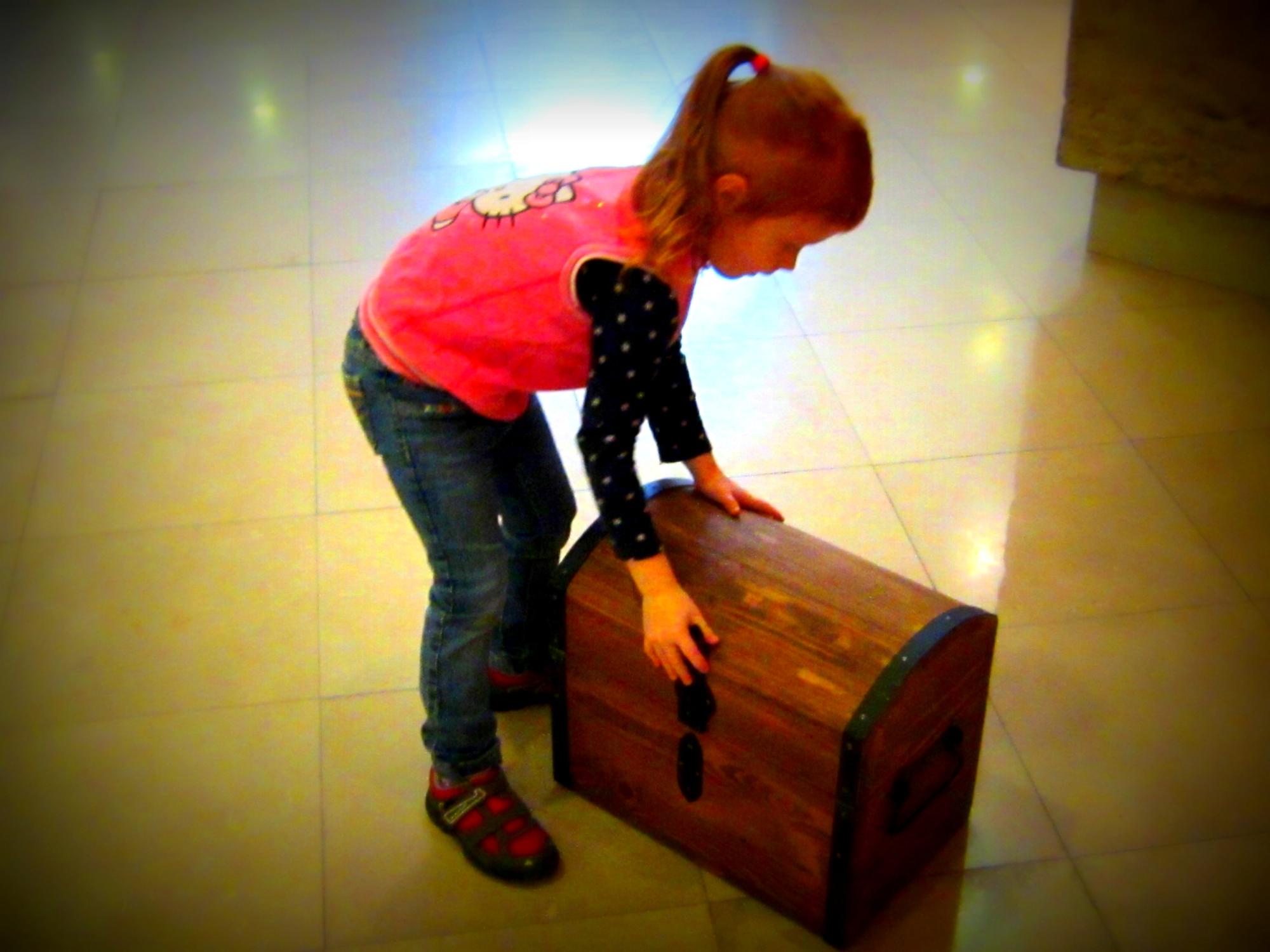 A kincsvadász kincsre lel