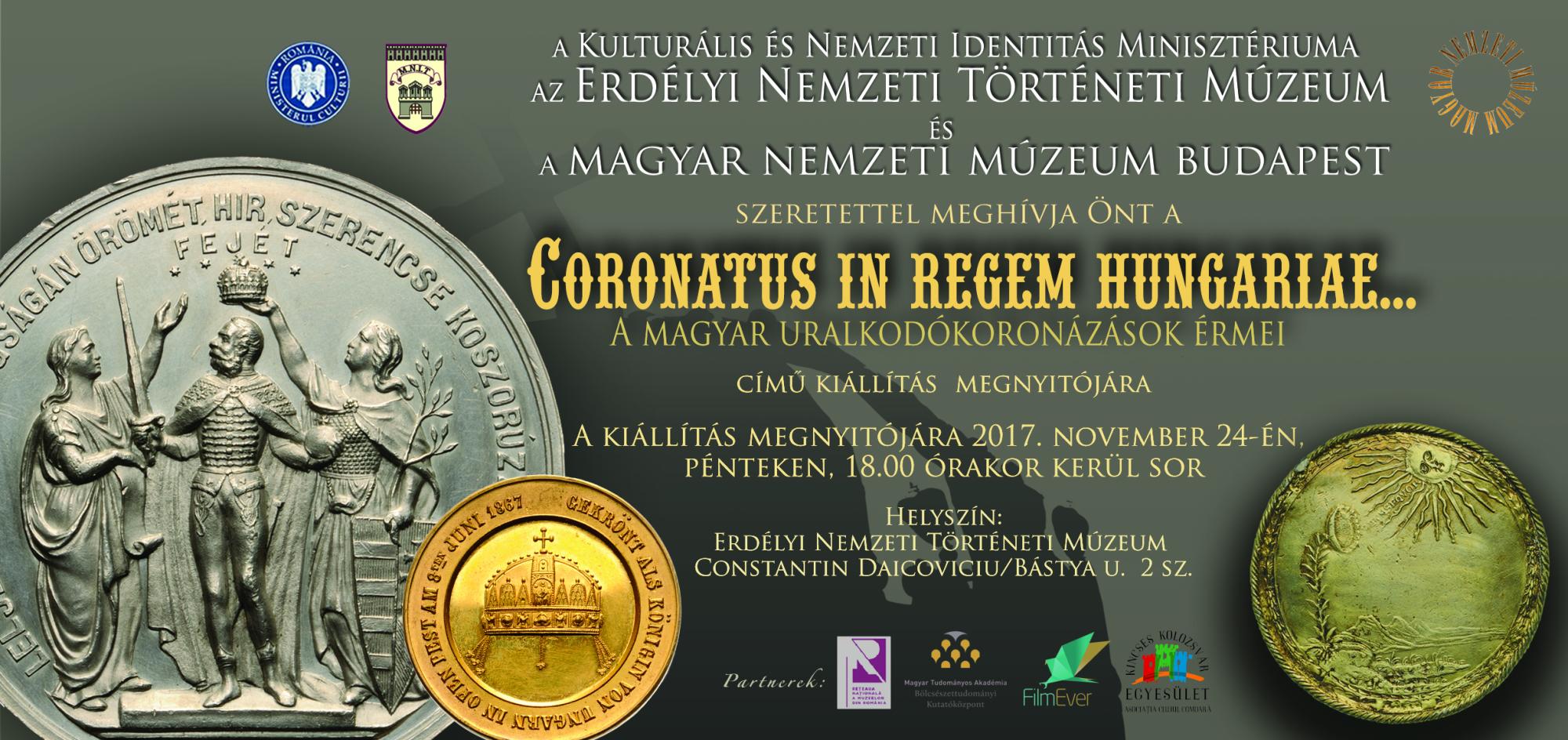 Uralkodókoronázási érmekiállítás Kolozsváron