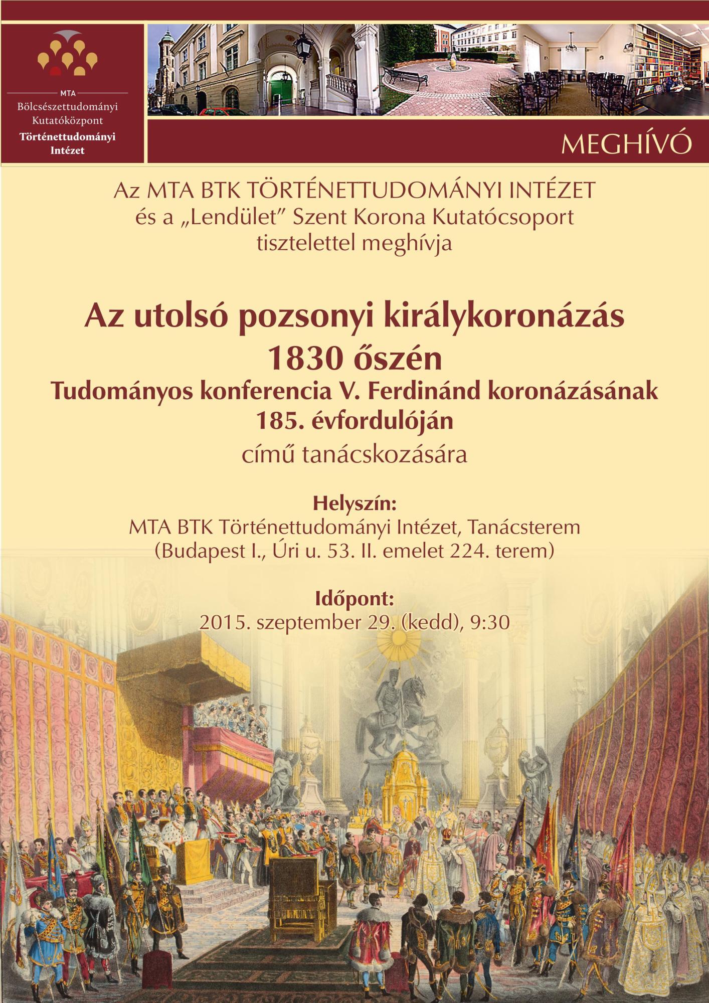 A konferencia mehívója