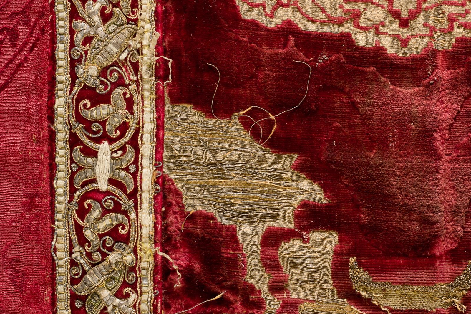 Perger Andrea: Miseruha, 17. század - restaurálás előtt (részlet)