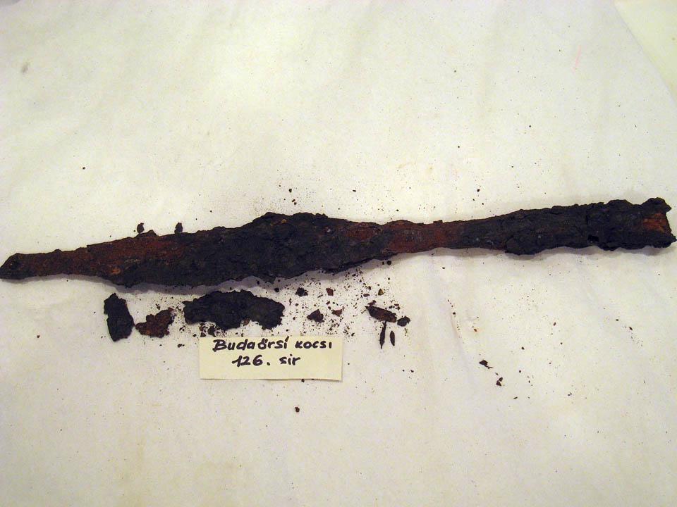 Vaslándzsa felvétel után 2