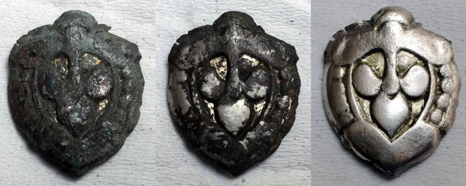 Honfoglalás kori veret restaurálása  2