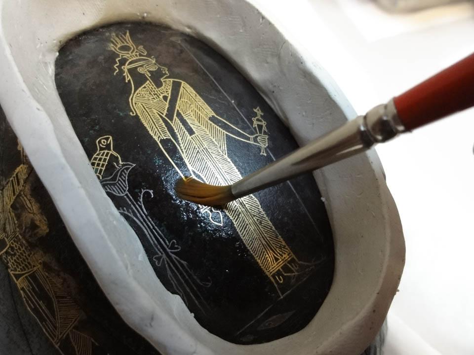 Római kancsó és patera másolatkészítése 4