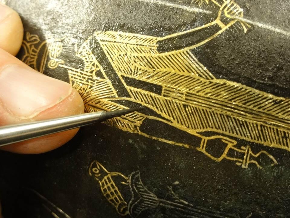 Római kancsó és patera másolatkészítése 6