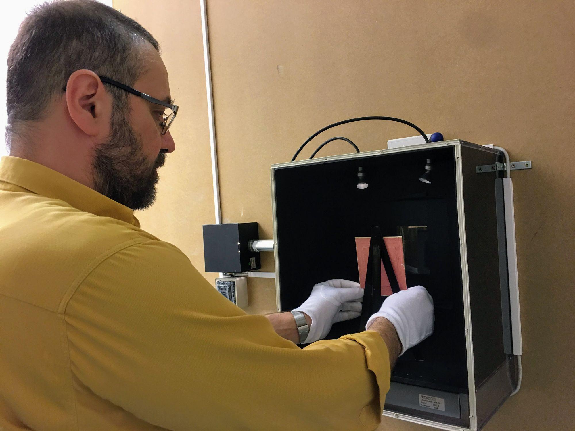 Nemzetőr dagerrotípia restaurálása19