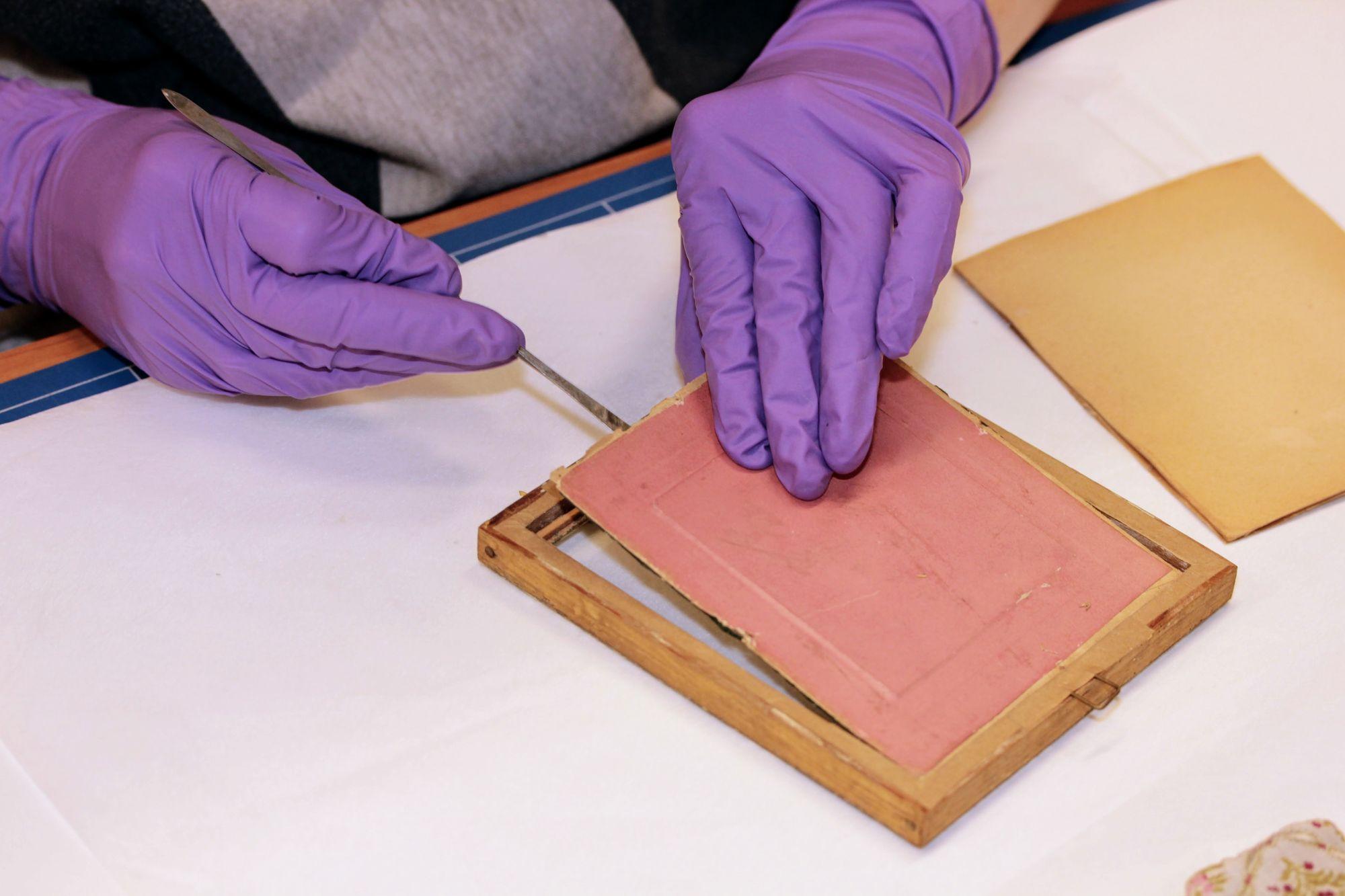 Nemzetőr dagerrotípia restaurálása5