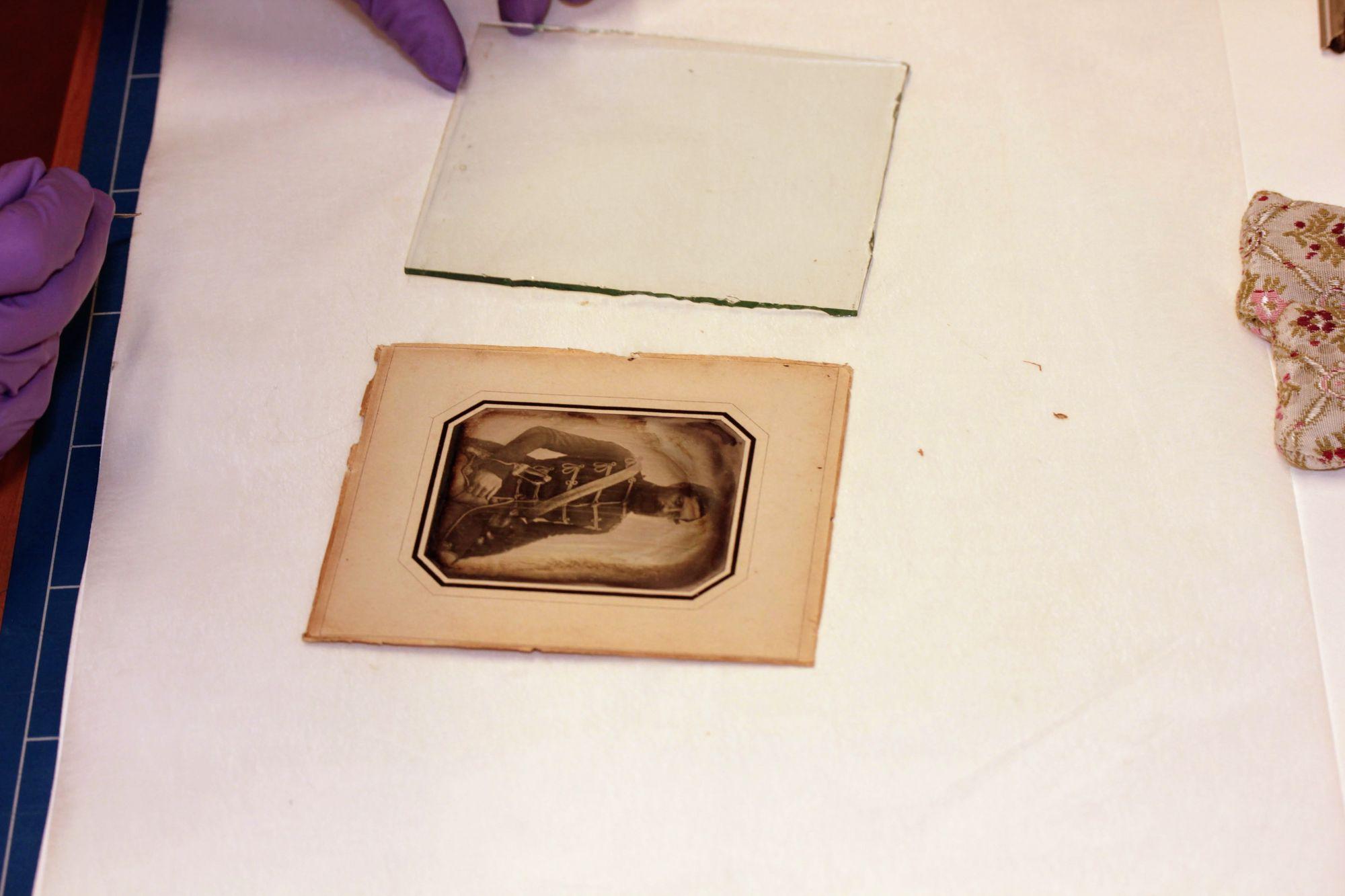 Nemzetőr dagerrotípia restaurálása10