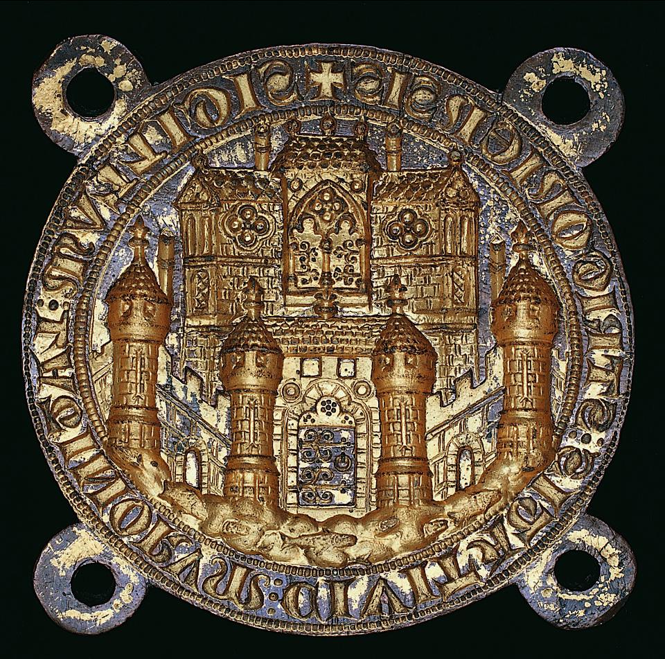 Az esztergomi latinok kettős pecsétnyomója (13. sz. első fele)