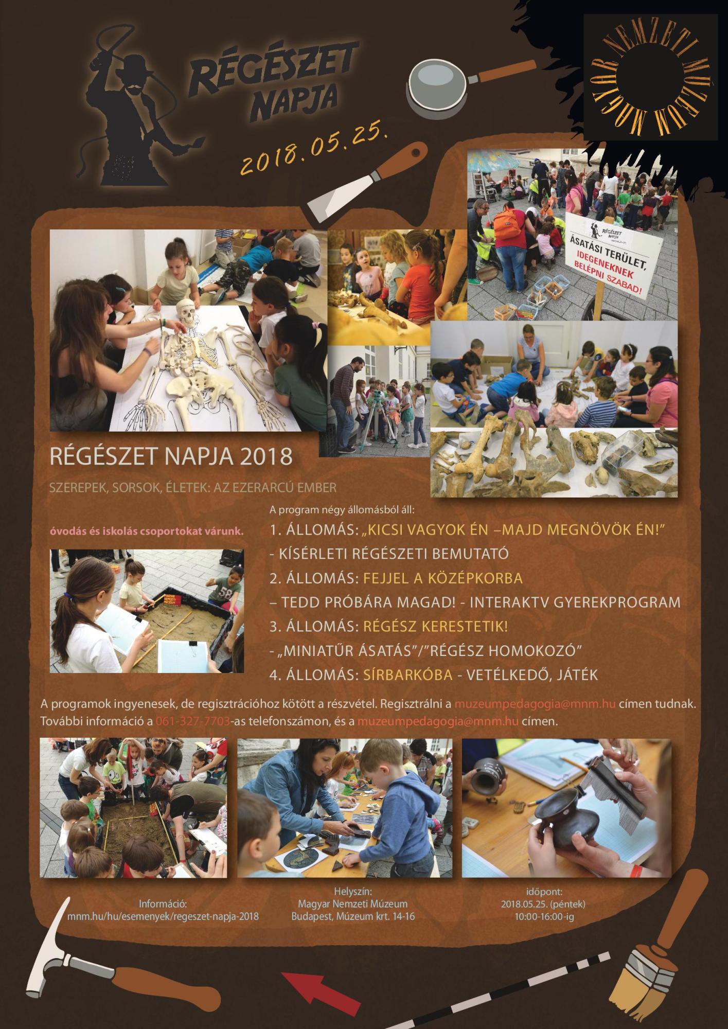 Régészet napja 2018 plakát
