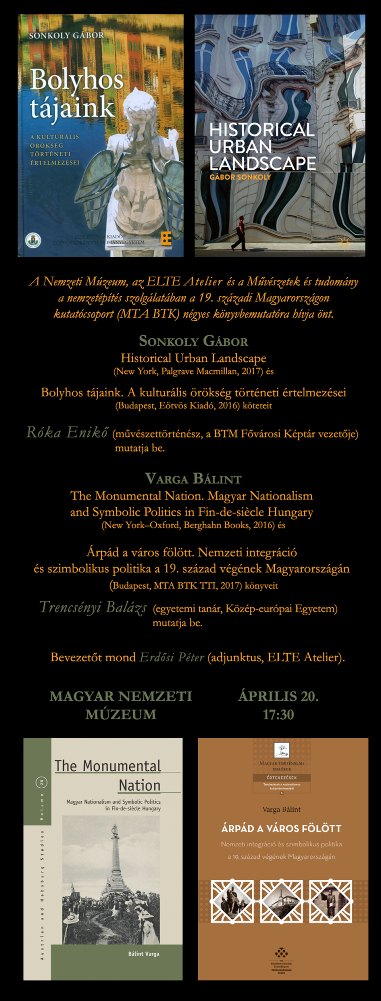 Négyes könyvbemutató