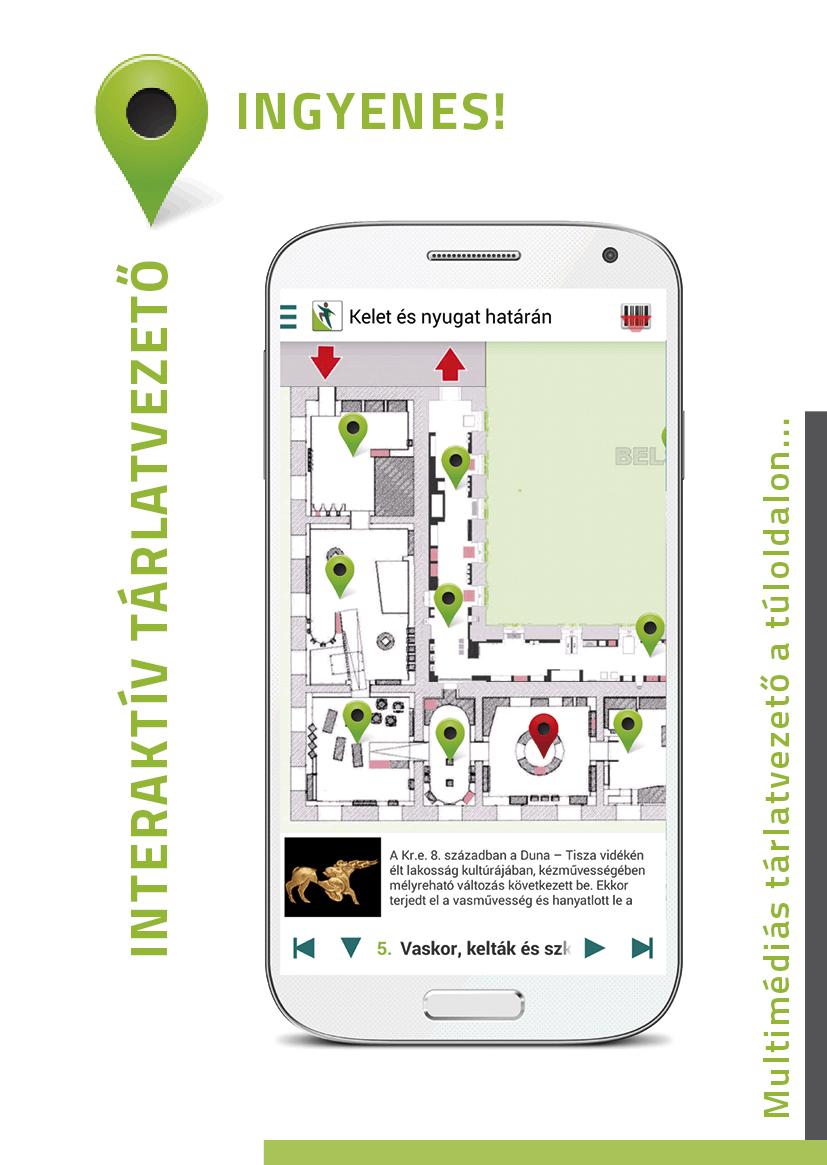 Interaktív tárlatvezető a régészeti kiállításban_szóró
