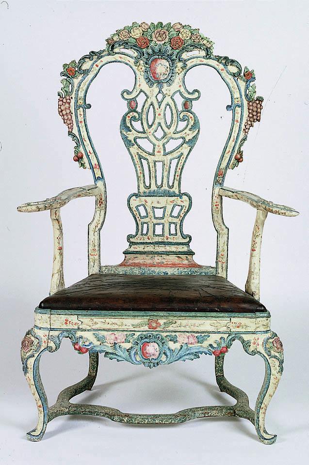 II. Rákóczi Ferenc száműzetésben faragott karosszéke