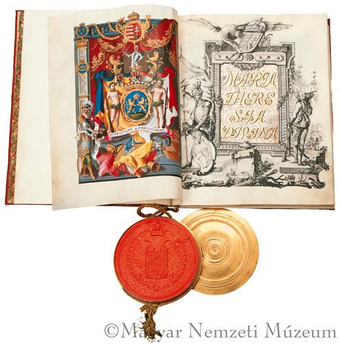 Az Andrássy család grófi diplomája