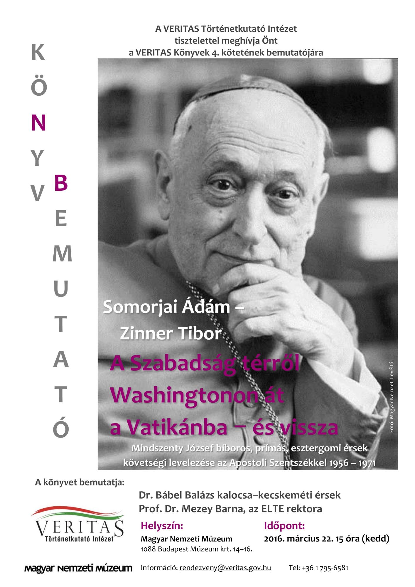 Meghívó a könyvbemutatóra