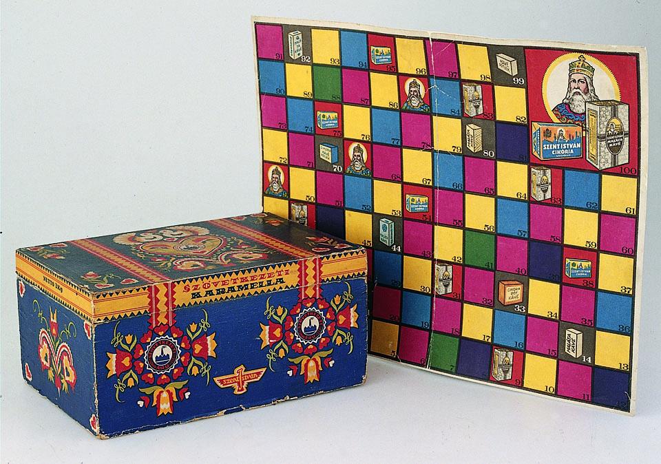 Reklám társasjáték- lap