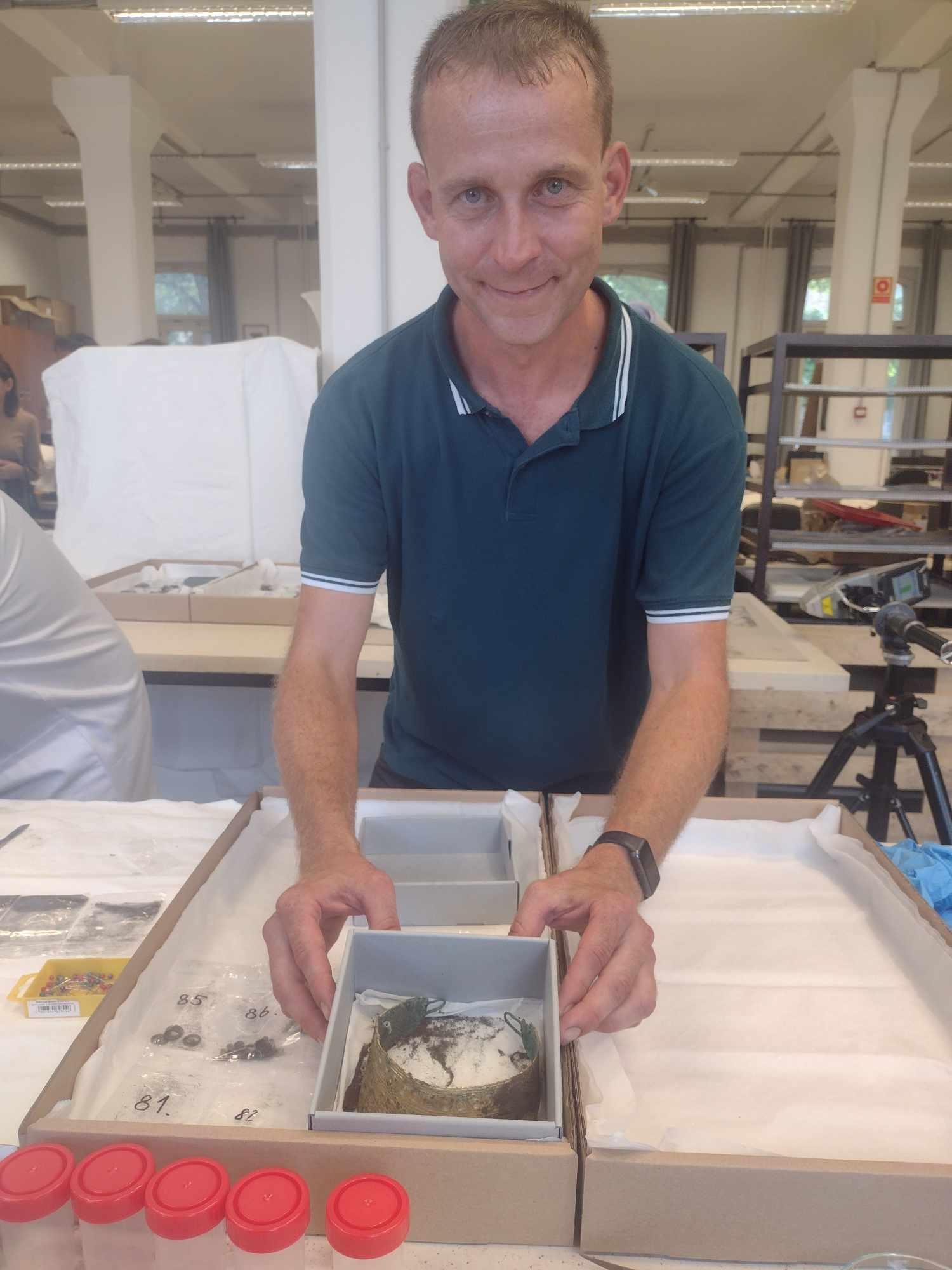 Király Krisztián, régészeti önkéntes 