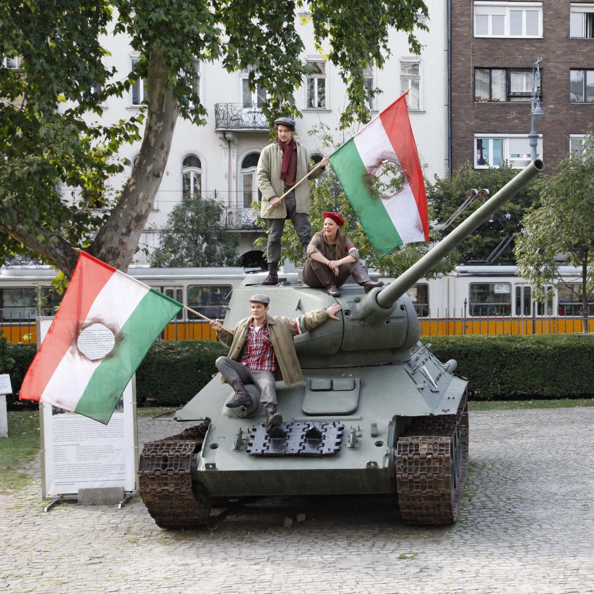 Lady Budapest az 56-os kiállításban