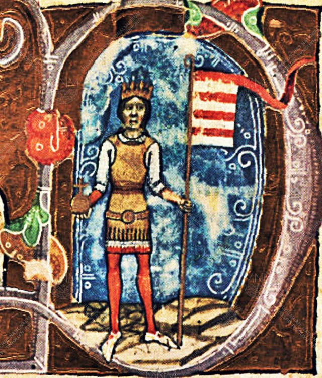 III. Béla ábrázolása a Képes Krónikában