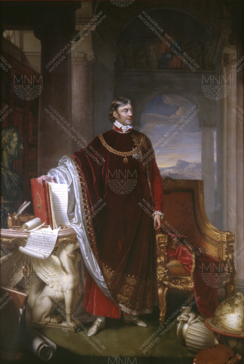 The founder, Count Ferenc Széchényi