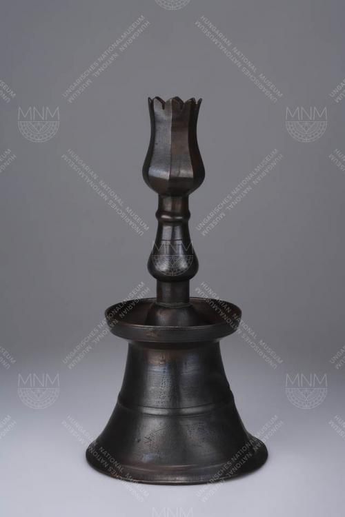 COPPER CANDLEHOLDER, 16TH–17TH CENTURY