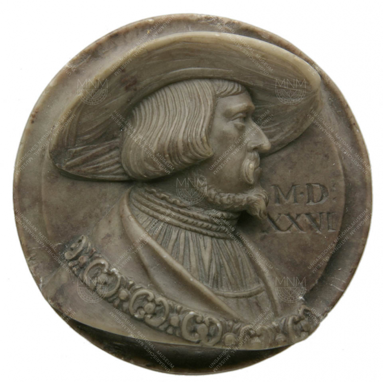 II. Lajos és Mária alabástrom portréérme, 1526