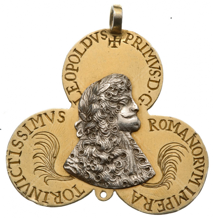 I. József koronázási érme, 1687