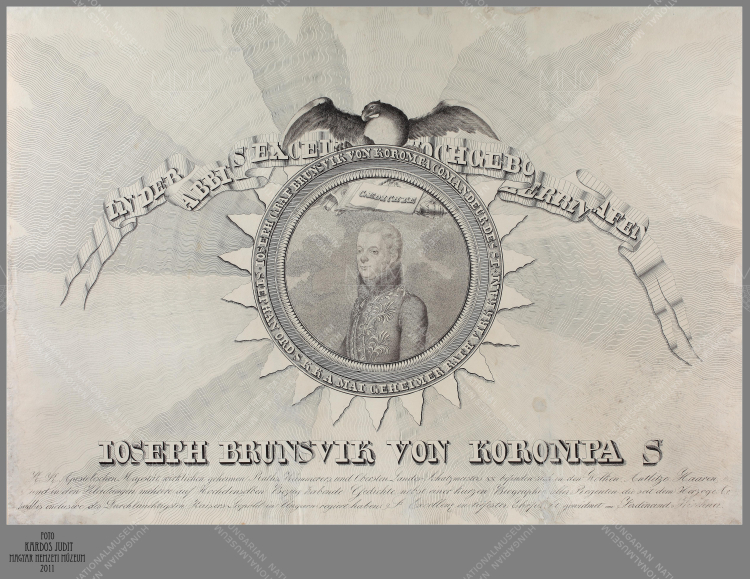 Ferdinand von Kirchner (19. század első fele): Gróf Brunszvik József portréja